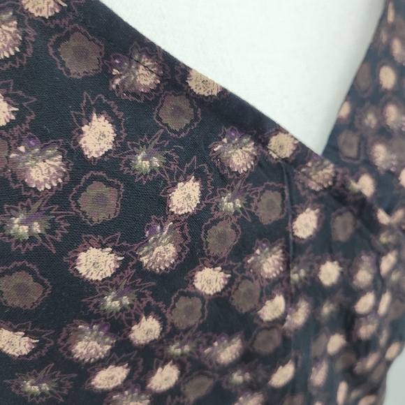 Hurley Austin Womens Tank Floral V-Neck Top Size S - Picture 10 of 11